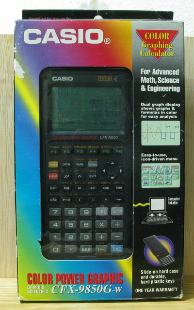 Manual Casio Cfx 9850G