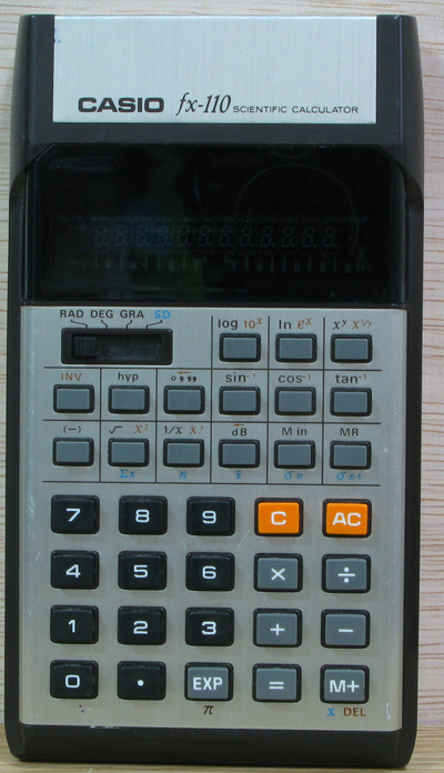 Casio fx 110 store