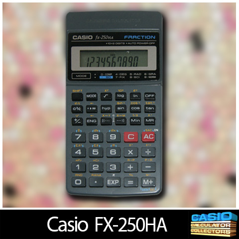 Casio fx 500a deals