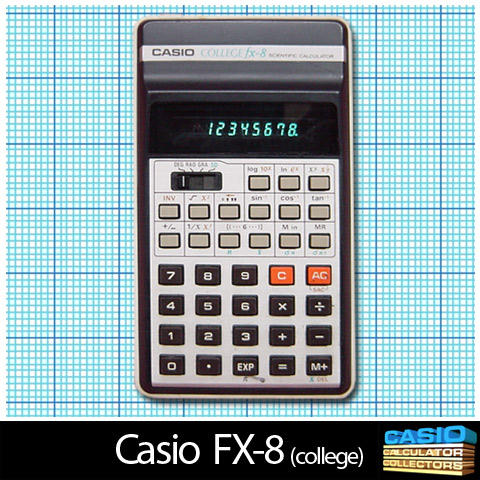 Casio fx 8 outlet