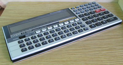 CASIO FX-850P calculatrice programmable