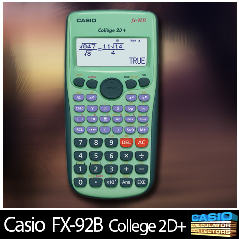 Calculatrice casio fx-92 collège 2D+ - Casio